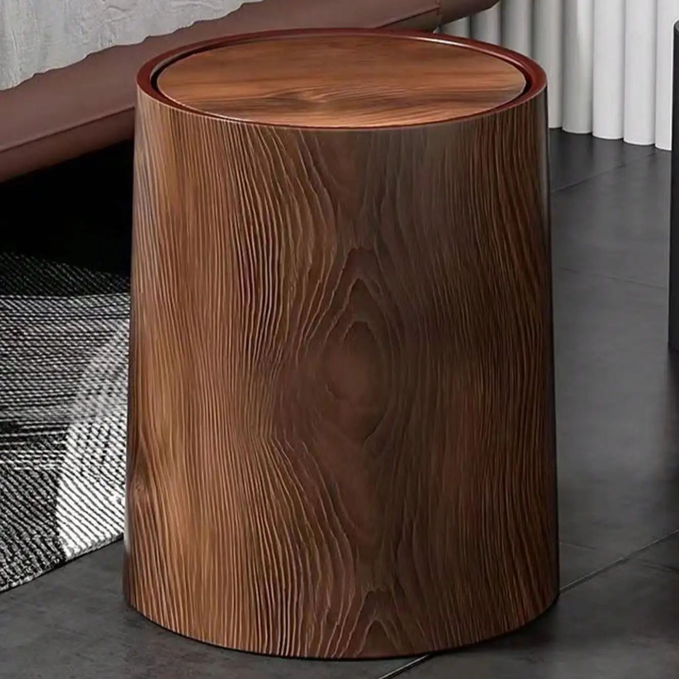 Compost Bin Countertop - Keranjang Sampah Plastik Pp Retro Tempat