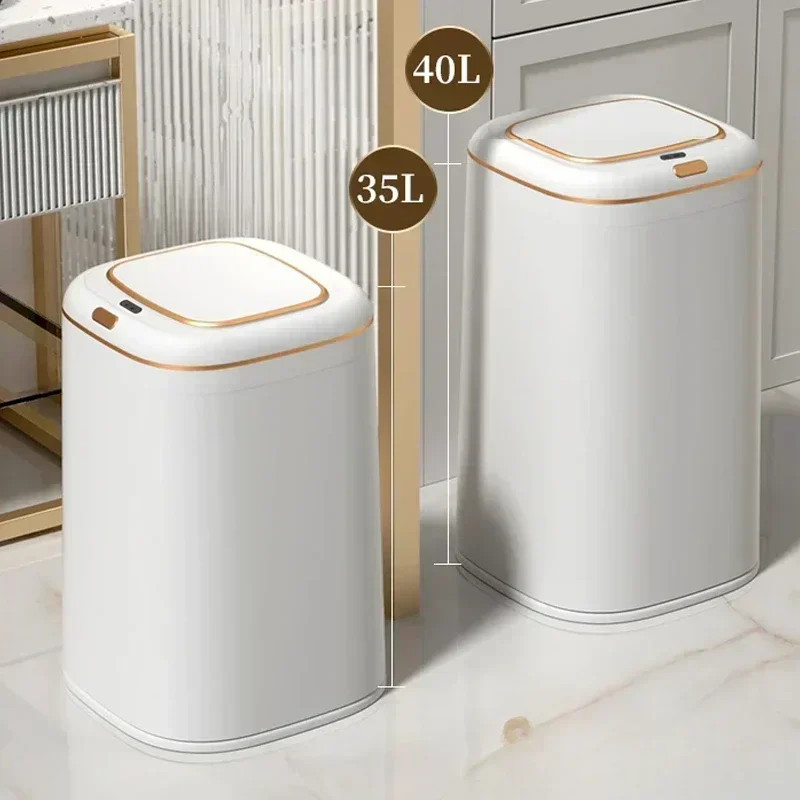Compost Bin Countertop - Tempat sampah pintar 20/35/40L, keranjang sampah