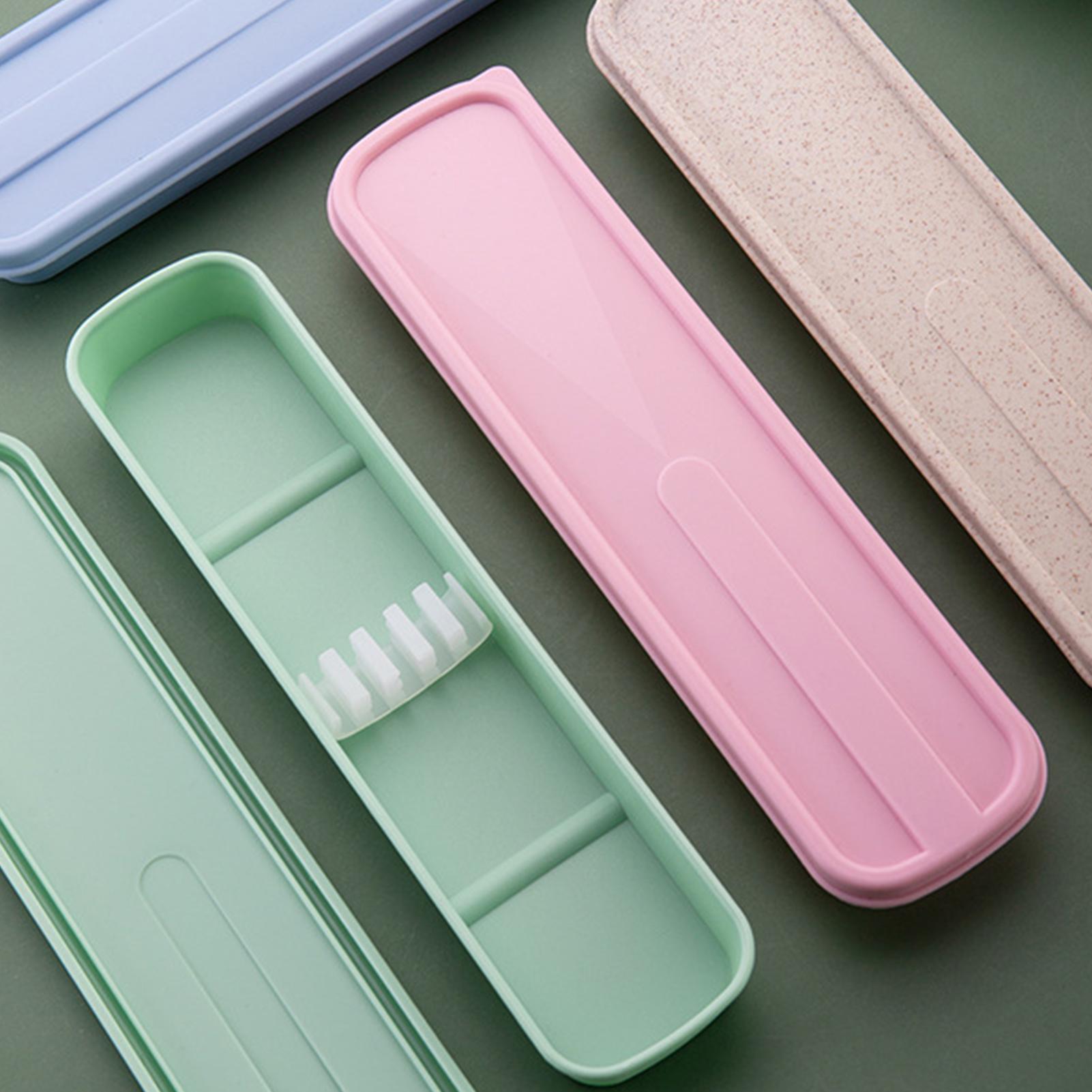 Bamboo Cutlery Travel - Kotak Peralatan Makan, Organizer Peralatan Makan