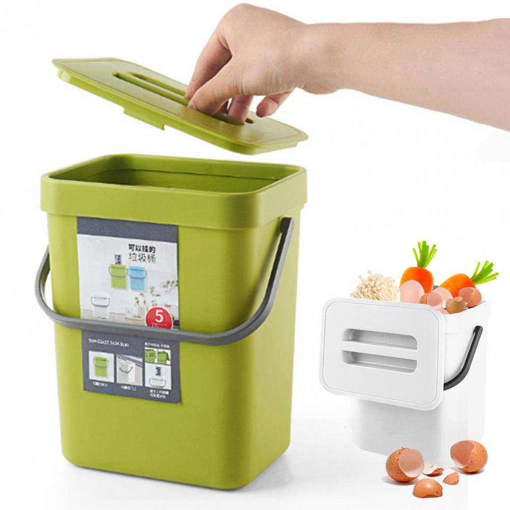 Compost Bin Countertop - Tempat Sampah dapur 3/5 L, tempat