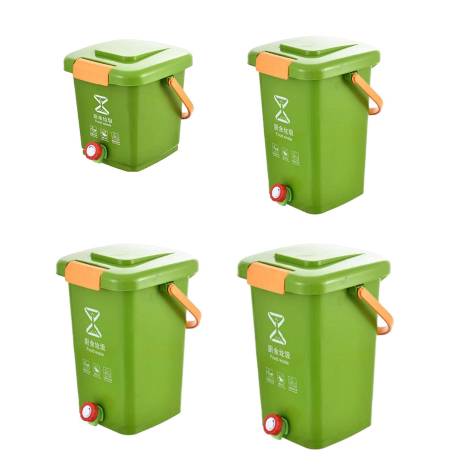 Compost Bin Countertop - Tempat Sampah Ember Kompos Dapur Diameter