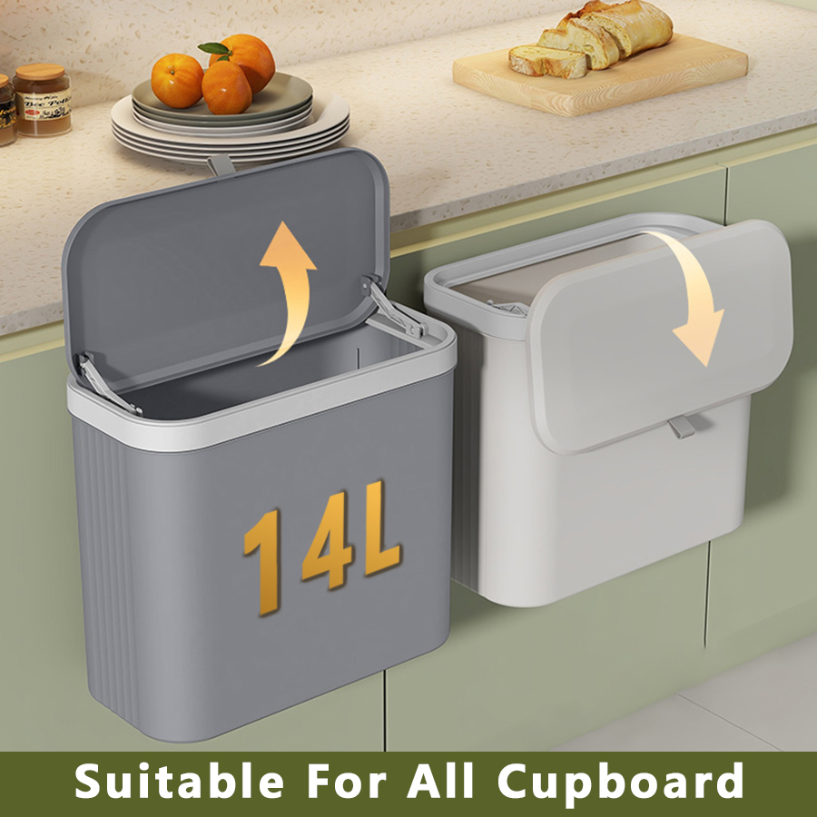 Compost Bin Countertop - ONEKA tempat sampah dapur 14L, dengan