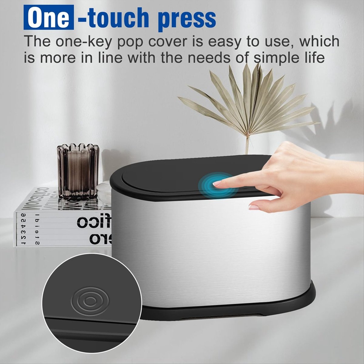 Tempat Sampah Mini MALL dengan - Compost Bin Countertop ulasan dan harga