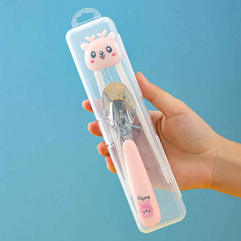 Kotak Peralatan Makan Transpar - Bamboo Cutlery Travel ulasan dan harga