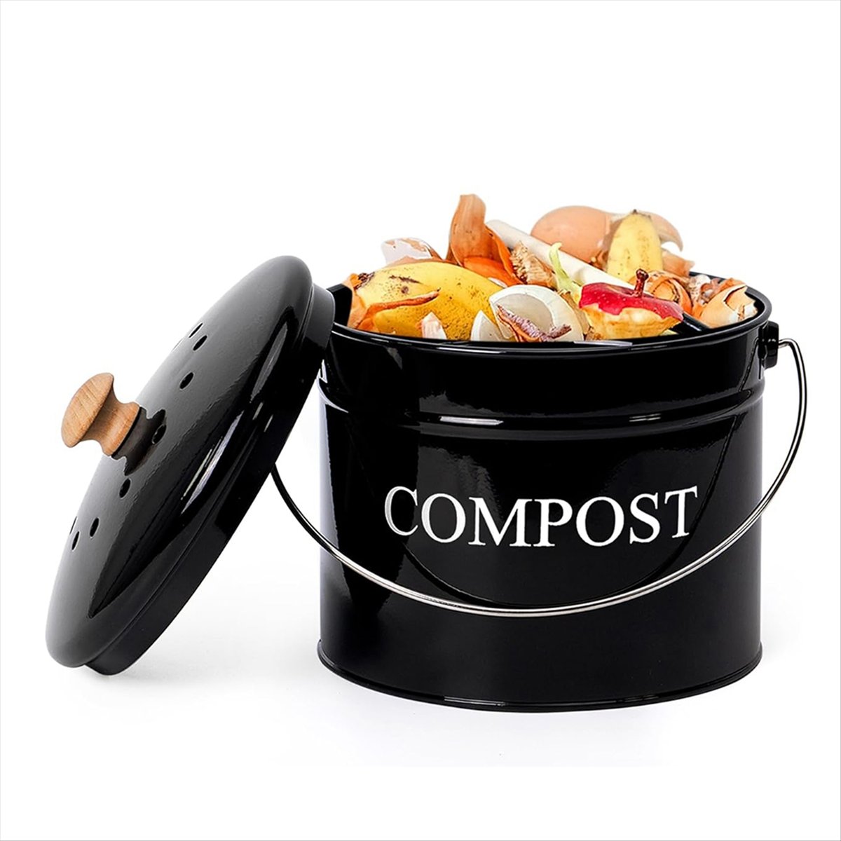Tempat Sampah Kompos Dapur unt - Compost Bin Countertop ulasan dan harga