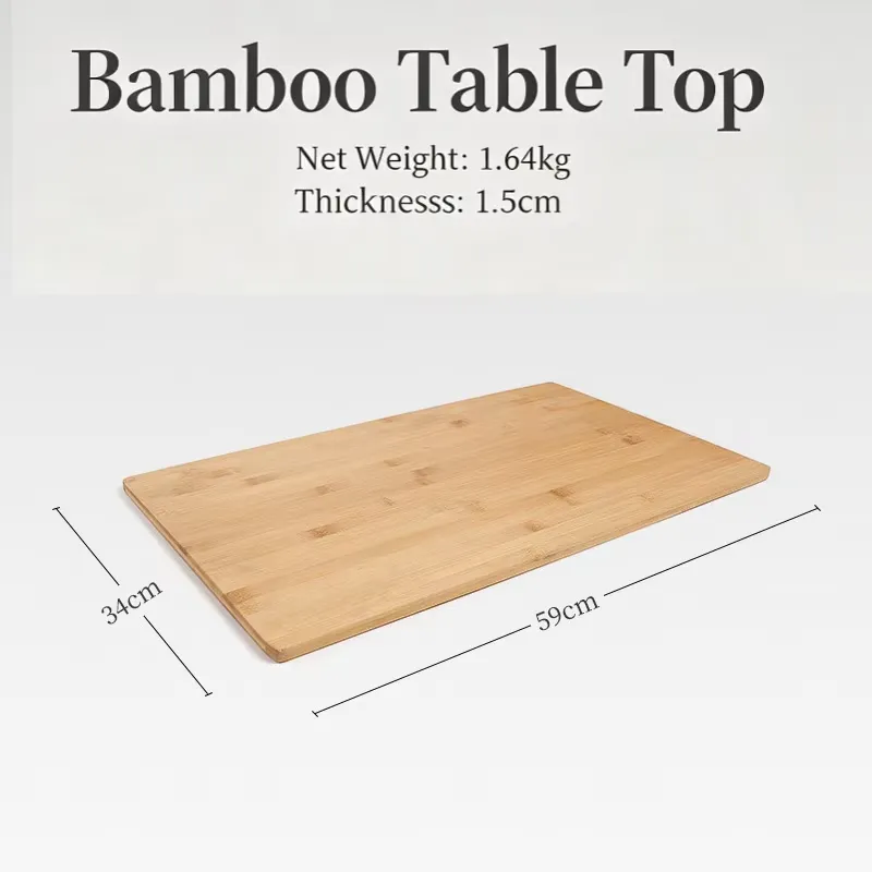 Meja Lipat Bambu Portabel deng - Bamboo Cutlery Travel ulasan dan harga