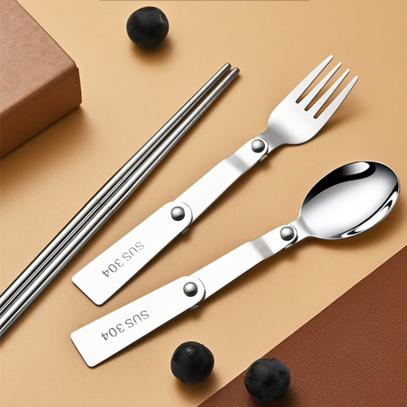 1 Buah/3 Buah Set Peralatan Ma - Bamboo Cutlery Travel ulasan dan harga